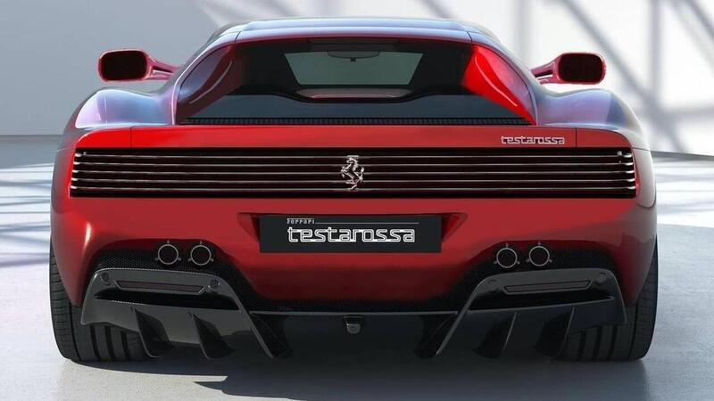 La mitica Ferrari Testarossa in una veste pi&ugrave; moderna 