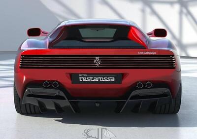 La mitica Ferrari Testarossa in una veste più moderna 