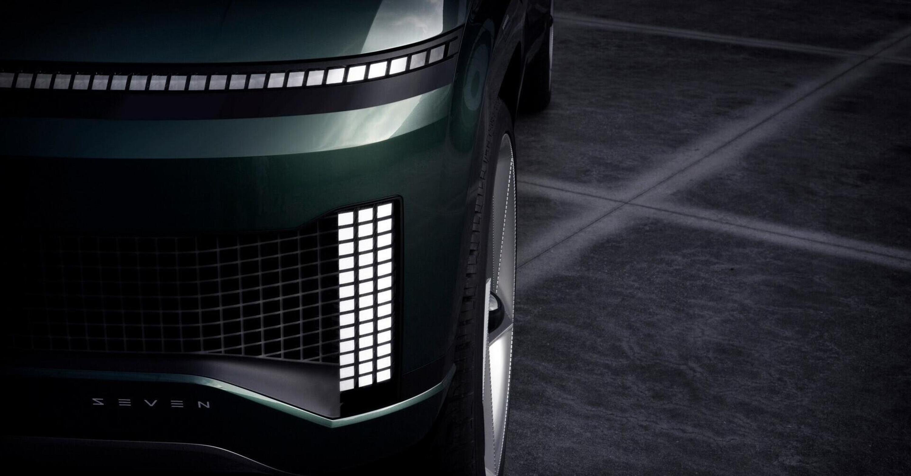 Hyundai Ioniq 7, i primi teaser del nuovo SUV a zero emissioni