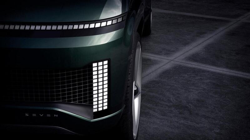 Hyundai Ioniq 7, i primi teaser del nuovo SUV a zero emissioni