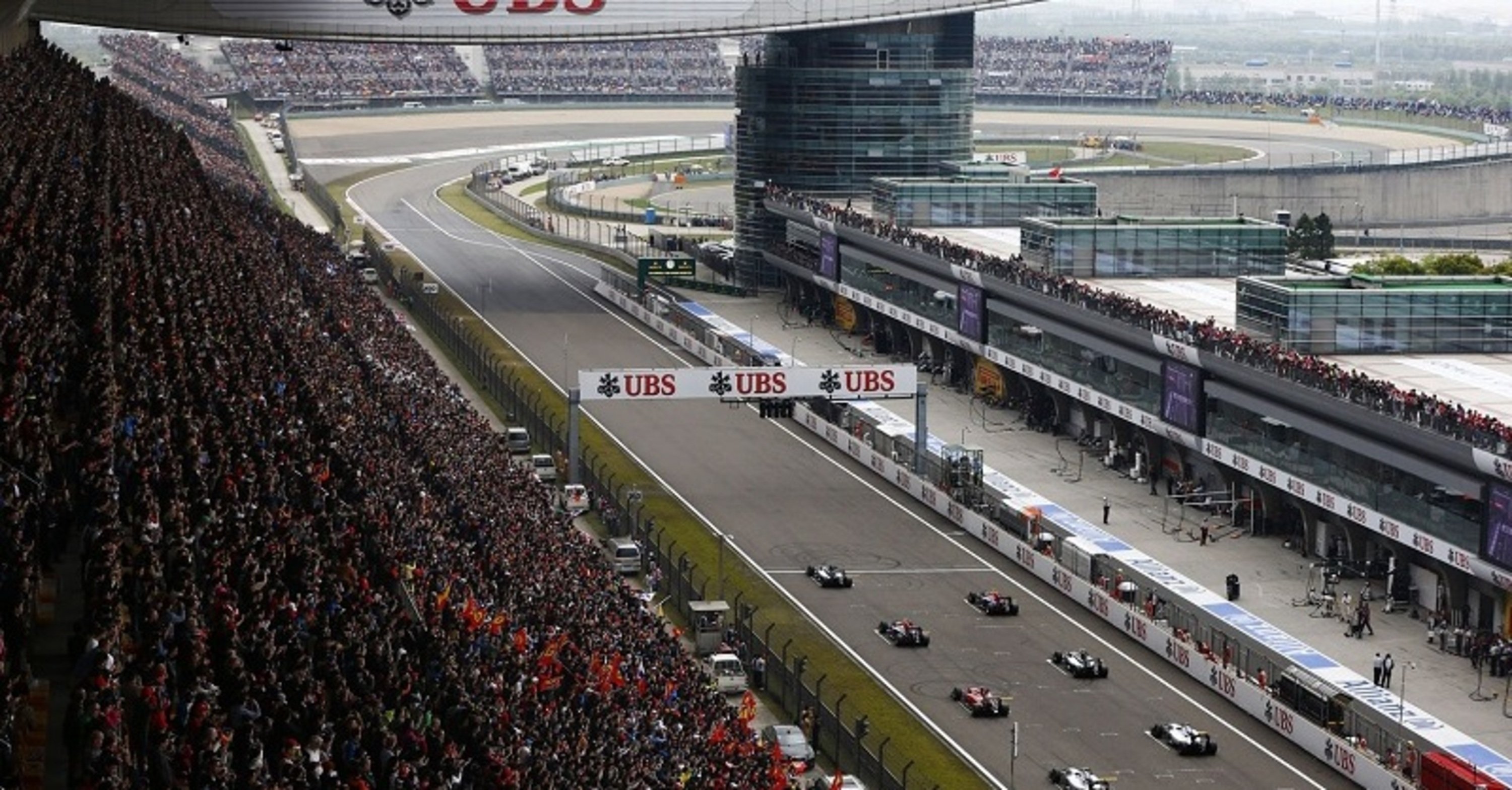 F1, GP Cina: Shanghai prolunga fino al 2025