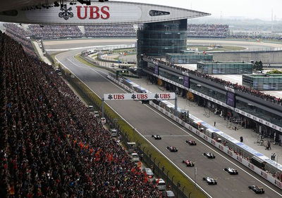 F1, GP Cina: Shanghai prolunga fino al 2025