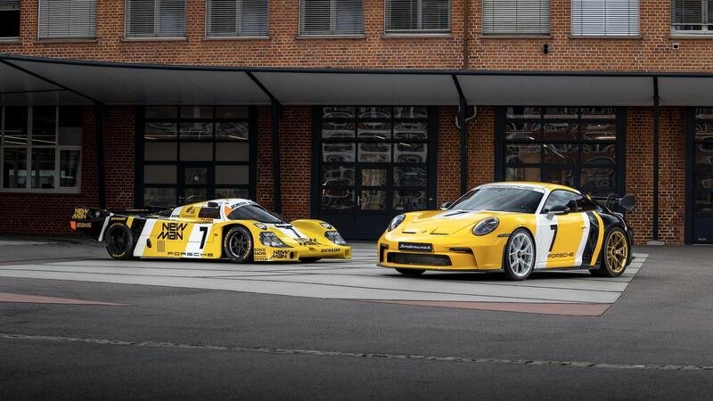 La Porsche 911 GT3 di Paolo Barilla &egrave; un omaggio alla 24 Ore di Le Mans