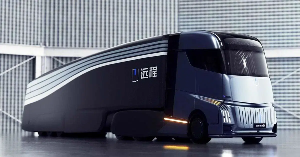 Nuovi camion elettrici, Non solo Semi e Tesla: arriva il super Geely Homtruck