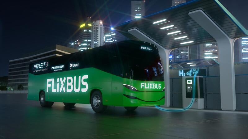 FlixMobility: entro il 2024 bus ad idrogeno verde