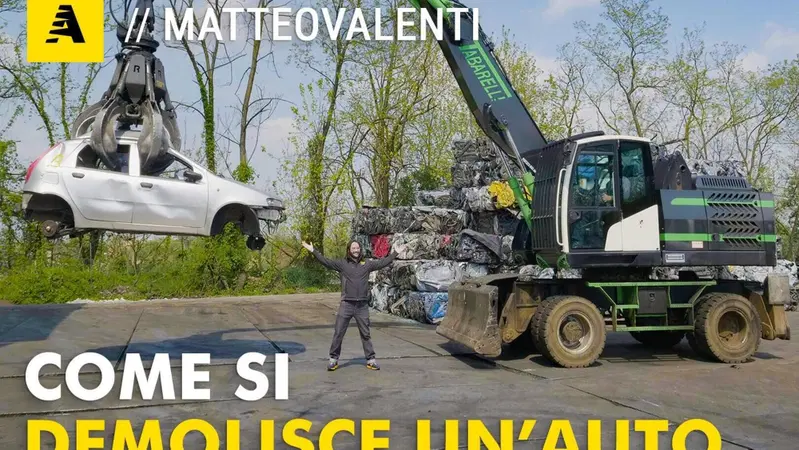 Come si demolisce un'auto? Tutti i segreti del demolitore (addio sfasciacarrozze e rottamaio)