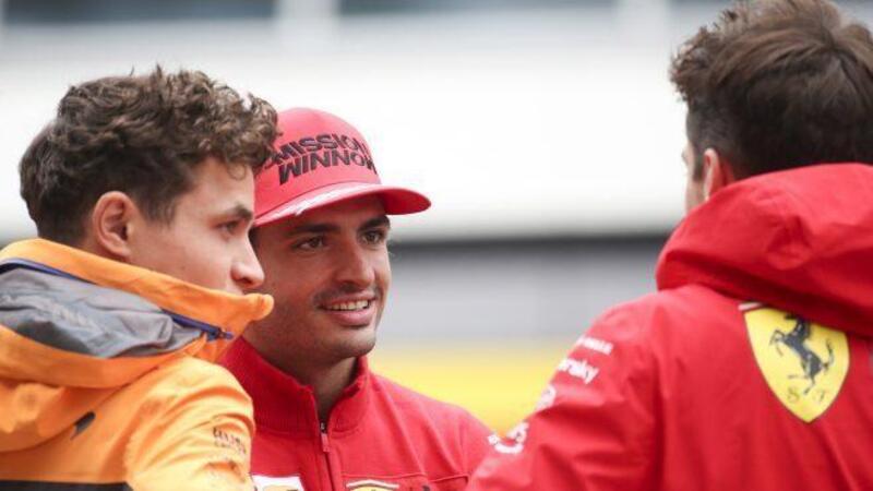 F1, Sainz: &quot;Il duello con la McLaren &egrave; tiratissimo&quot;