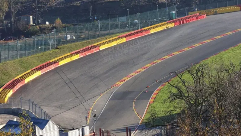 Ecco il restyling della curva pi&ugrave; famosa nel Mondiale F1 moderno: Eau Rouge-Raidillon a Spa