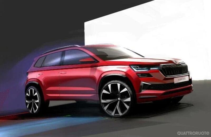 Skoda Karoq, Nuova versione: il teaser ufficiale