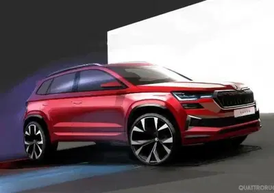 Skoda Karoq, Nuova versione: il teaser ufficiale