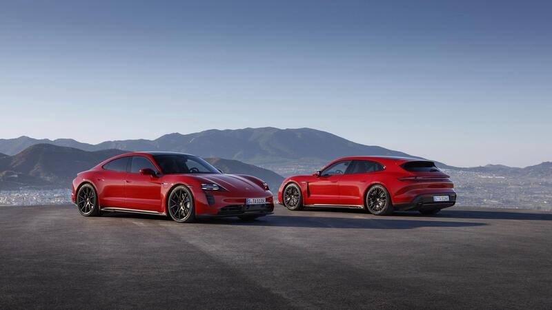 Porsche Taycan GTS e GTS Sport Turismo, debutto a Los Angeles