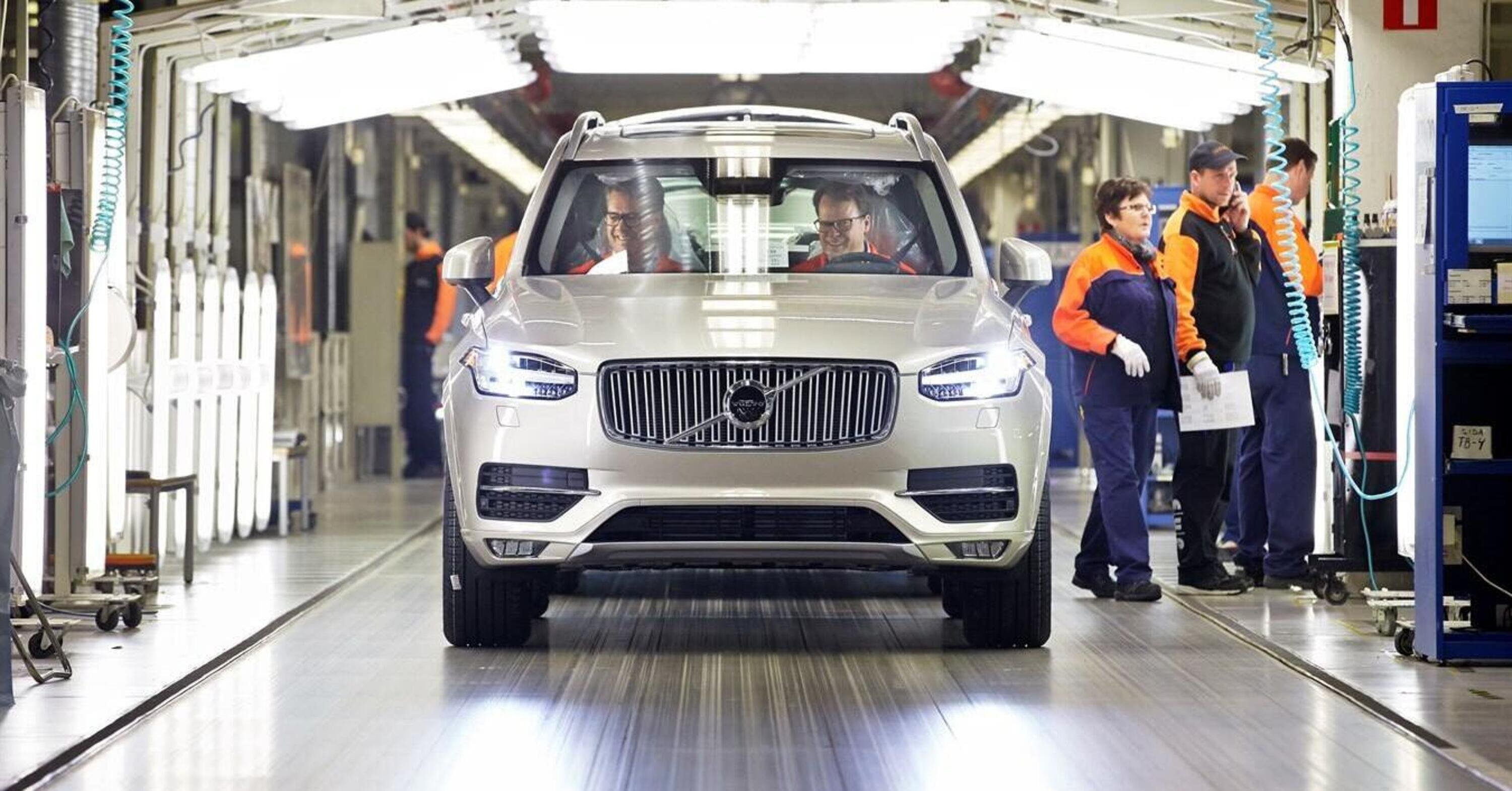  La Volvo annuncia l&rsquo;apertura di una terza fabbrica in Europa