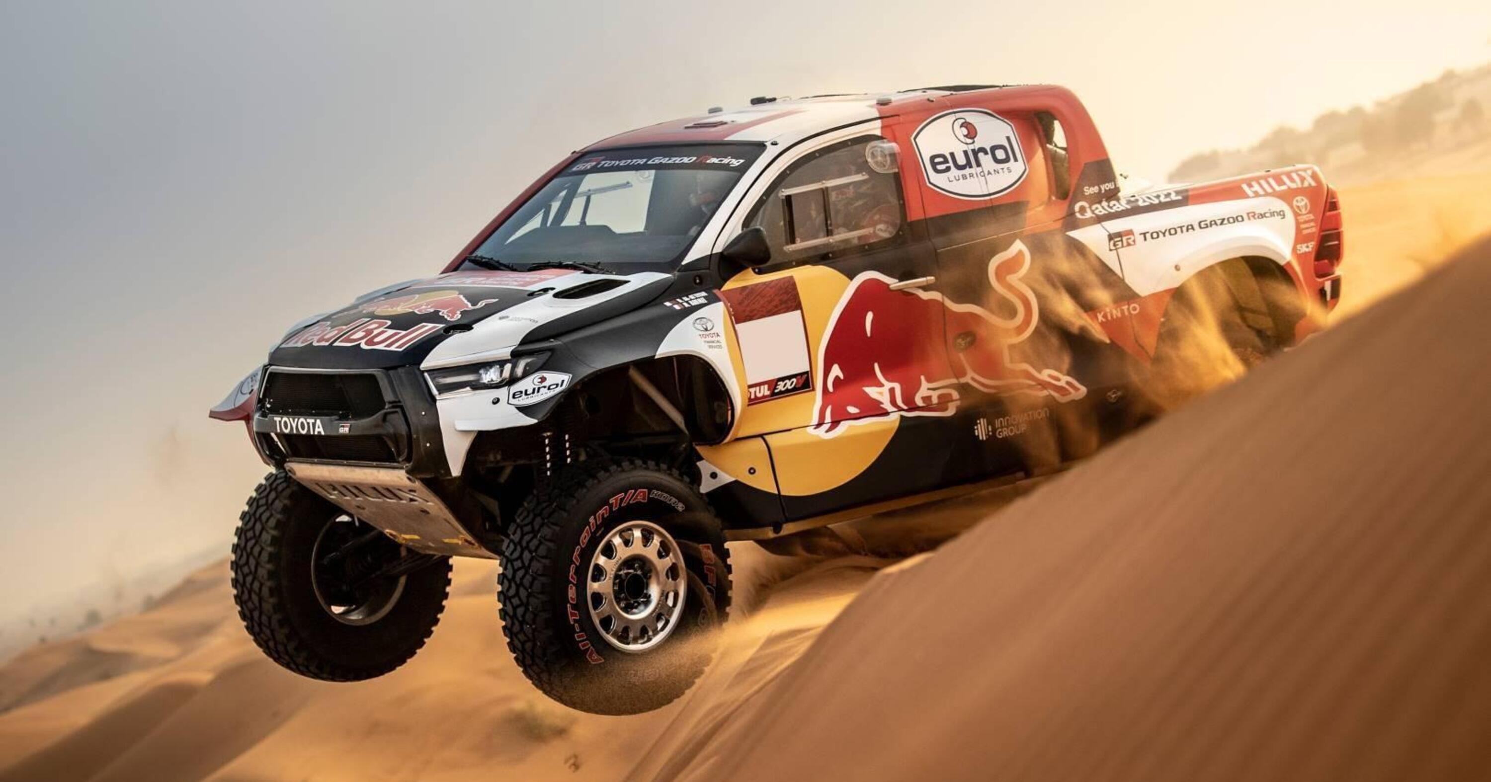 Dakar 2022. Presentate le GR DKR Hilux T1+ Definitive