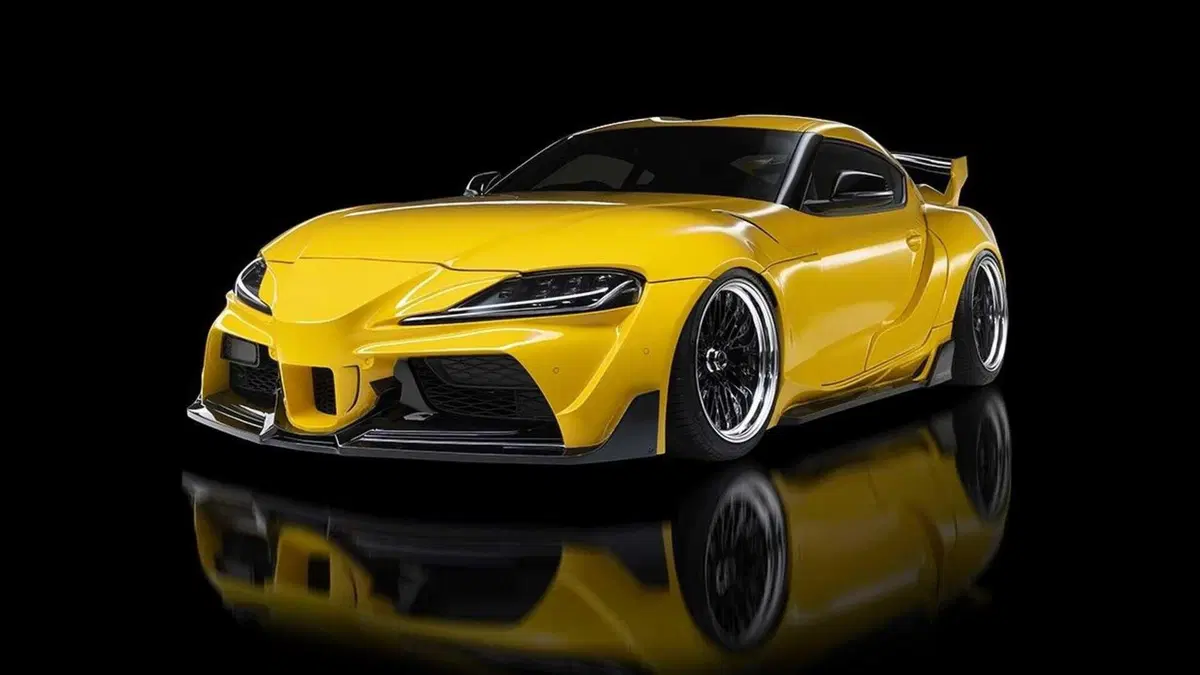 Wald International cambia le classiche vesti della GR Supra  (2)