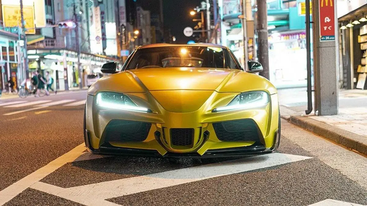 Wald International cambia le classiche vesti della GR Supra  (8)