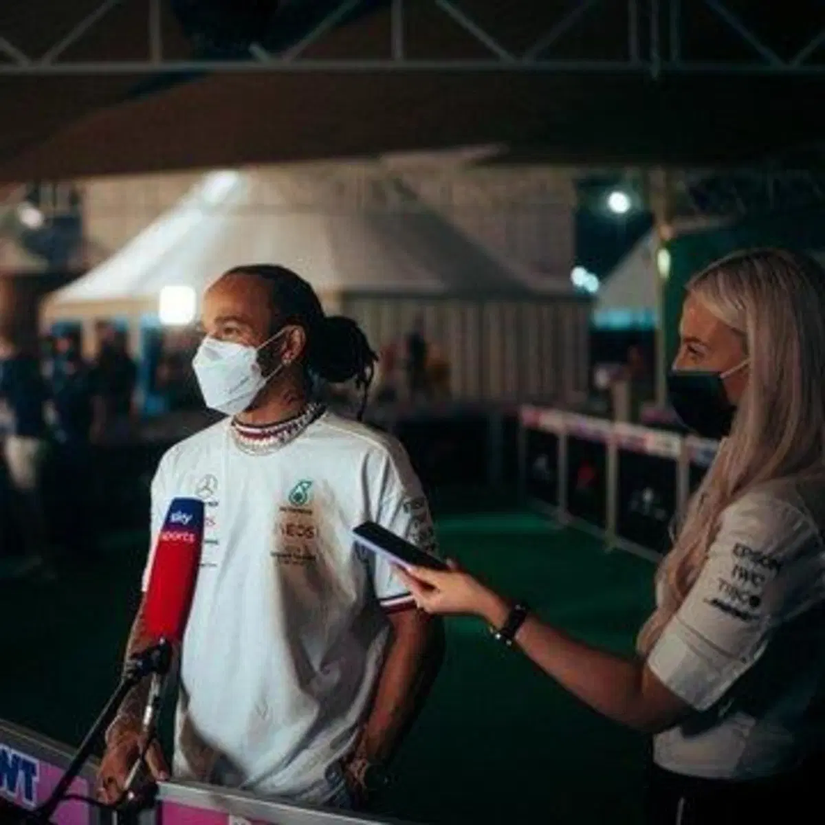 F1, GP Qatar 2021: pole per Hamilton (16)