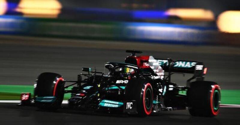 F1, GP Qatar 2021: Hamilton 102&deg; pole, Verstappen 2&deg; ma a rischio penalizzazione