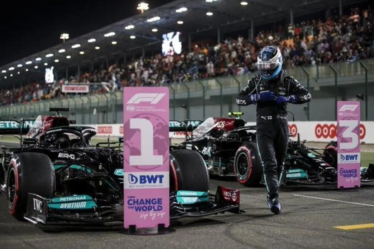 F1, GP Qatar 2021: vince Hamilton (55)