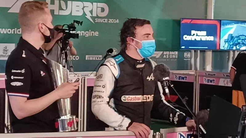 F1, Alonso: "Ho aspettato tanto per tornare sul podio, sono felice"