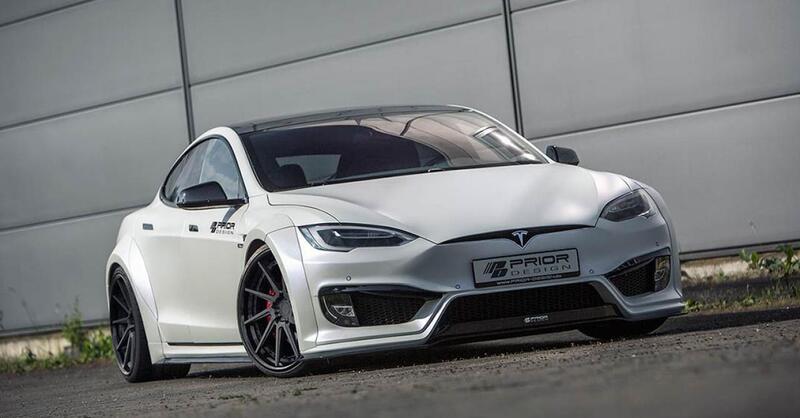 Tuning Tesla, La Model S con body kit WIDE tedesco da 10.000 euro