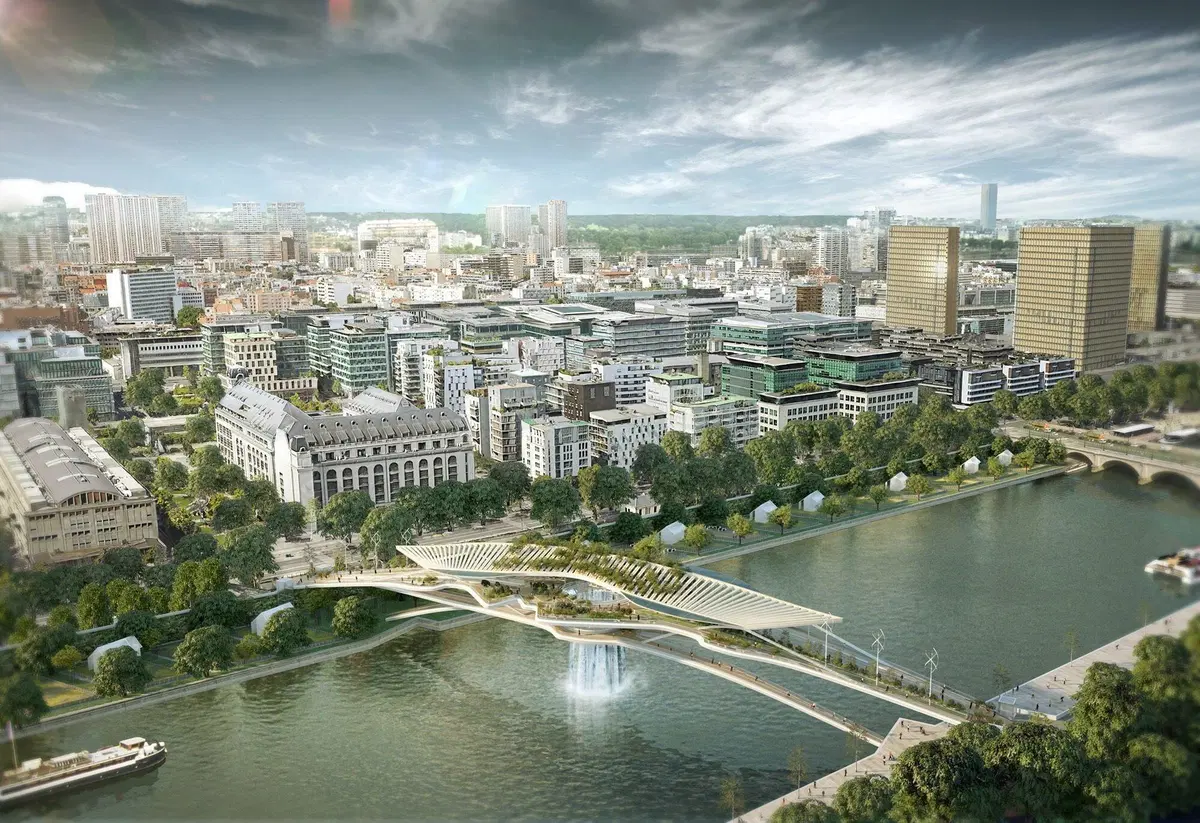 Babylon Bridge: il ponte futuristico creato per Parigi  (4)