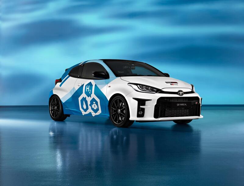 Toyota GR Yaris H2, la concept a idrogeno