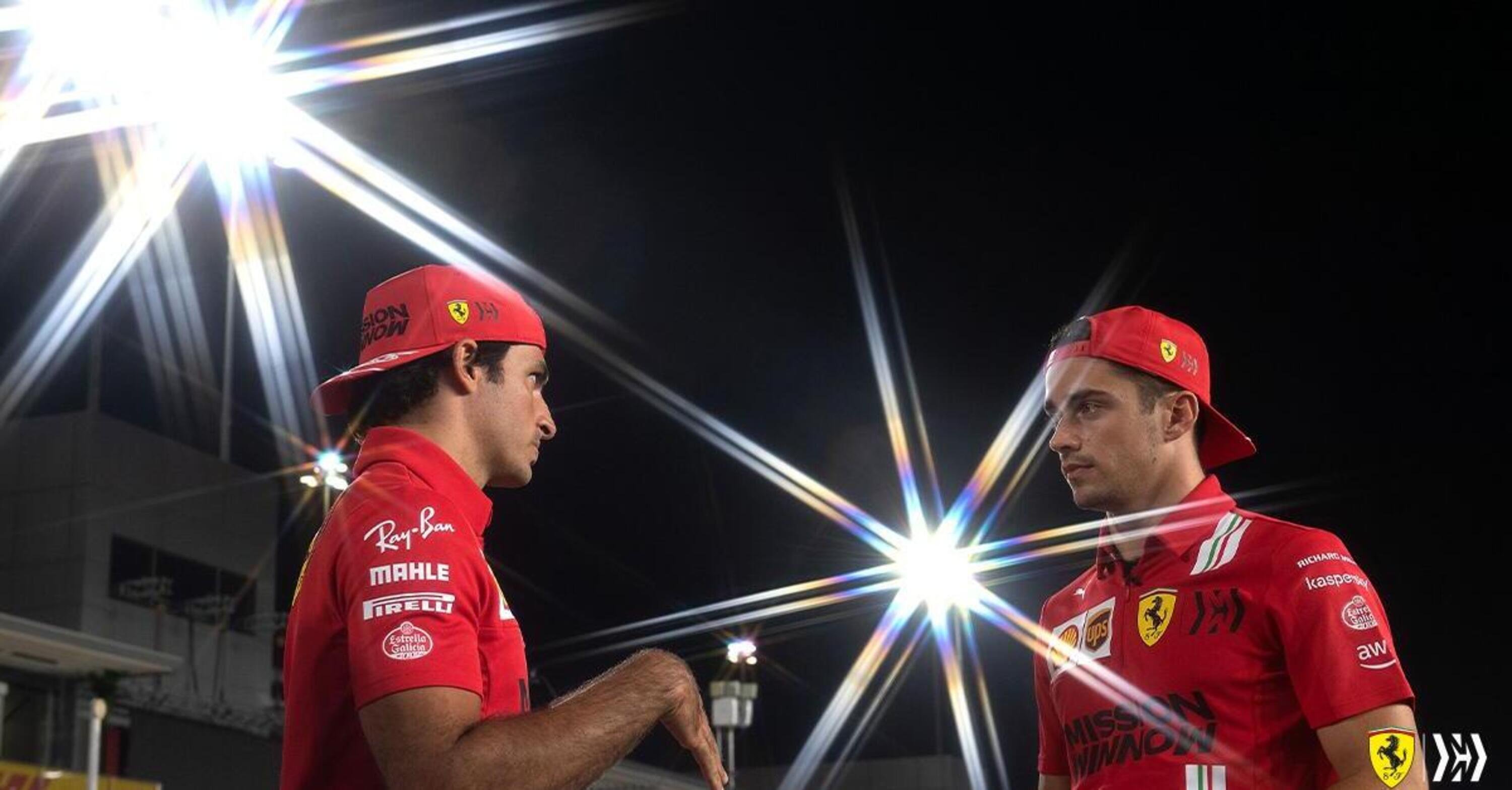 F1, Sainz: &quot;Con Leclerc &egrave; un bel duello ma la priorit&agrave; resta la Ferrari&quot;