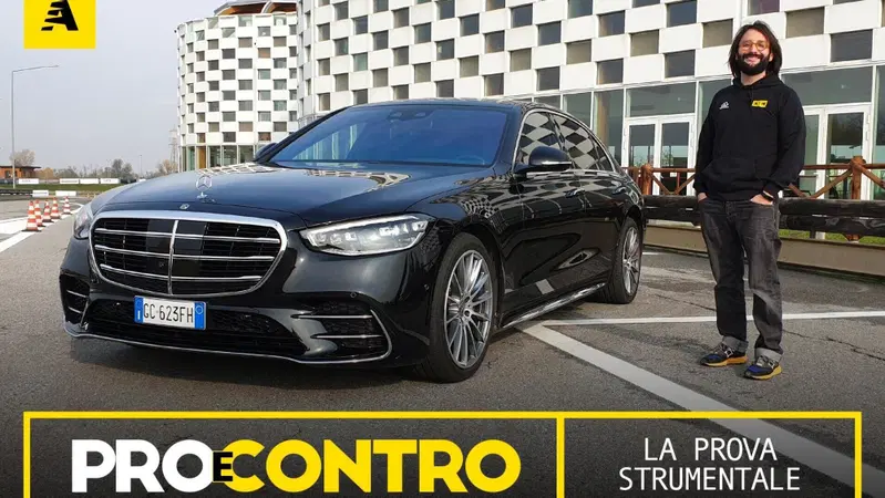 Mercedes Classe S, PRO e CONTRO | La pagella e tutti i numeri della prova strumentale