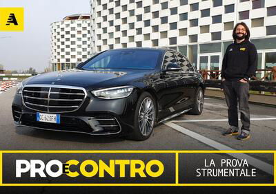 Mercedes Classe S, PRO e CONTRO | La pagella e tutti i numeri della prova strumentale