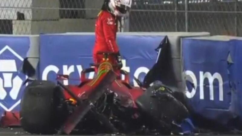 F1, GP Arabia Saudita 2021, FP2: Leclerc a muro