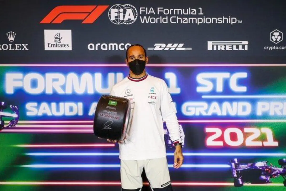 F1, GP Arabia Saudita 2021: vince Hamilton (77)