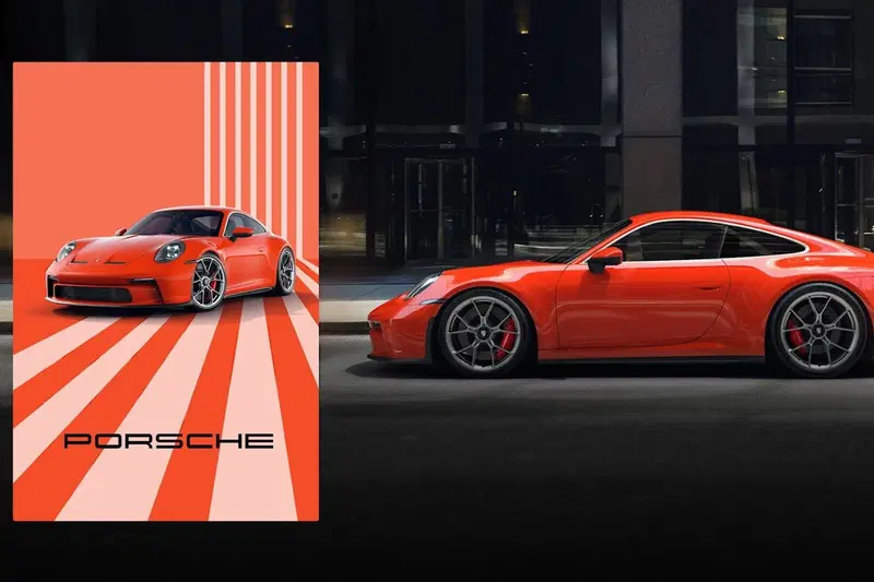 Porsche: una nuova sfida nel mondo dell'arte 