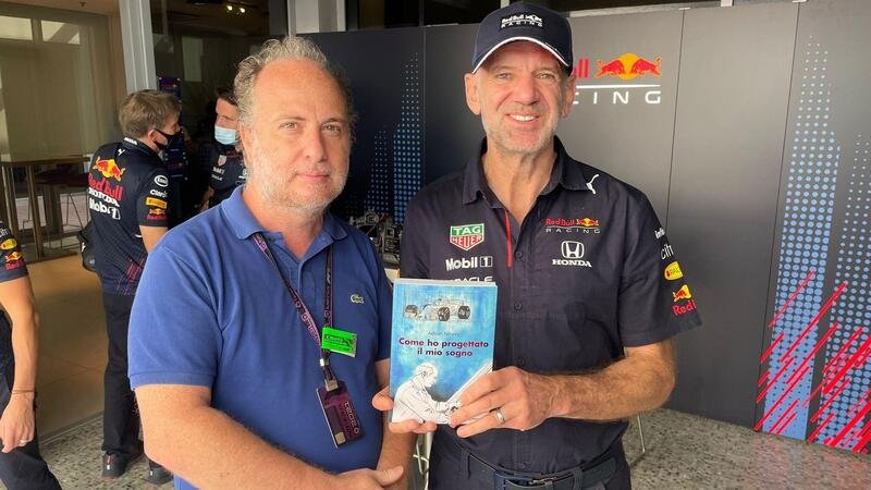 F1, Adrian Newey presenta il suo libro