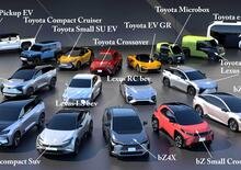 Tutte le nuove elettriche Toyota - Lexus da qui al 2030