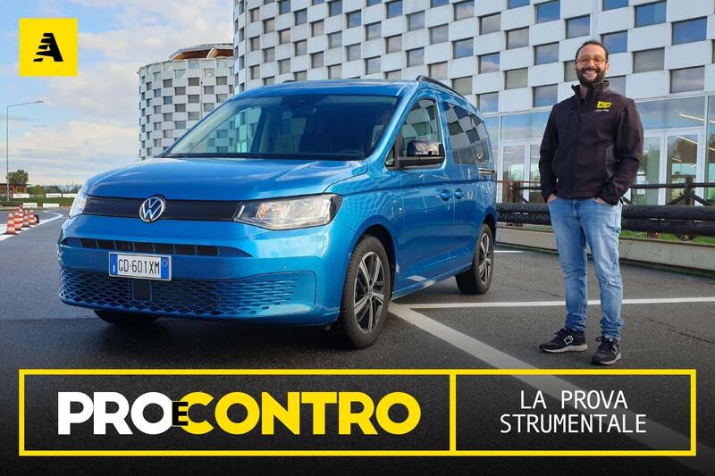 Volkswagen Caddy, PRO e CONTRO | La pagella e tutti i numeri della prova strumentale