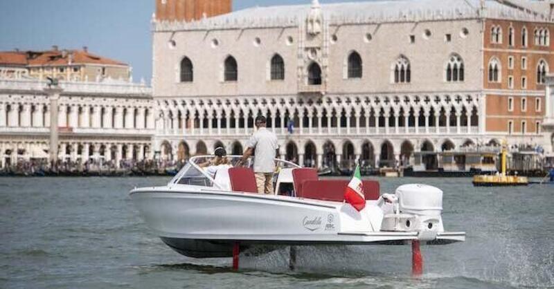 Le barche elettriche come Candela C-7 possono risolvere alcuni problemi di Venezia