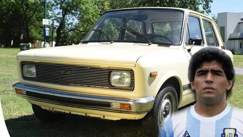 In vendita la prima auto di Maradona: &egrave; una Fiat 128 del 1982. Il prezzo &egrave; alle stelle [Update]