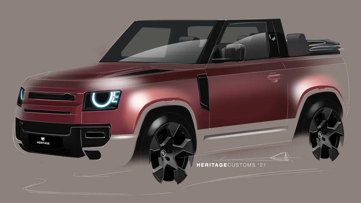 Land Rover Defender, in arrivo la versione cabrio  (8)