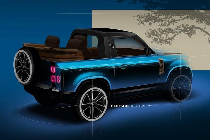 Land Rover Defender, in arrivo la versione cabrio 