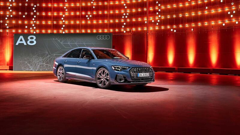 La grande ammiraglia Audi A8 con un nuovo facelift