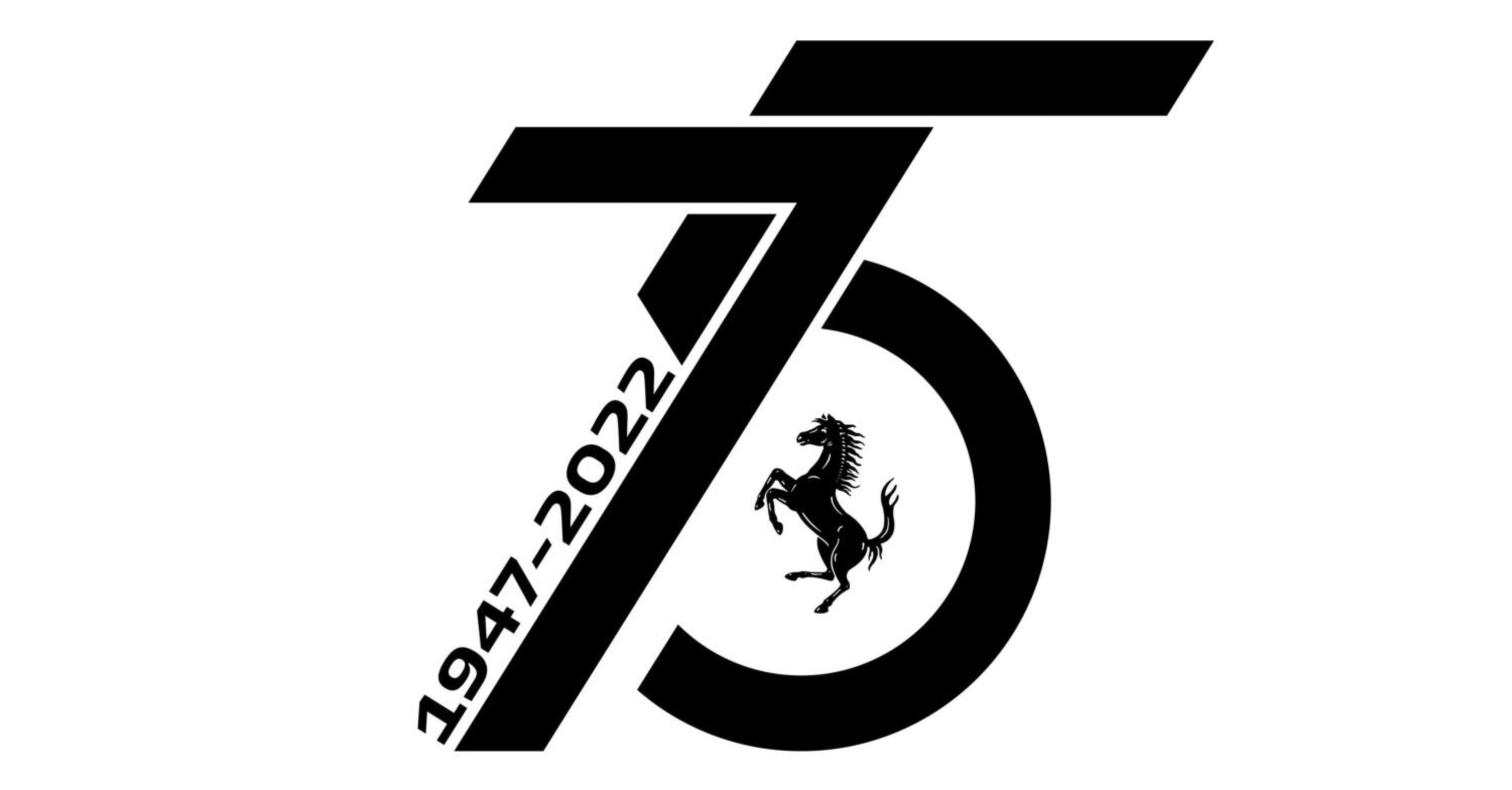 Ferrari, un logo per celebrare i 75 anni del marchio