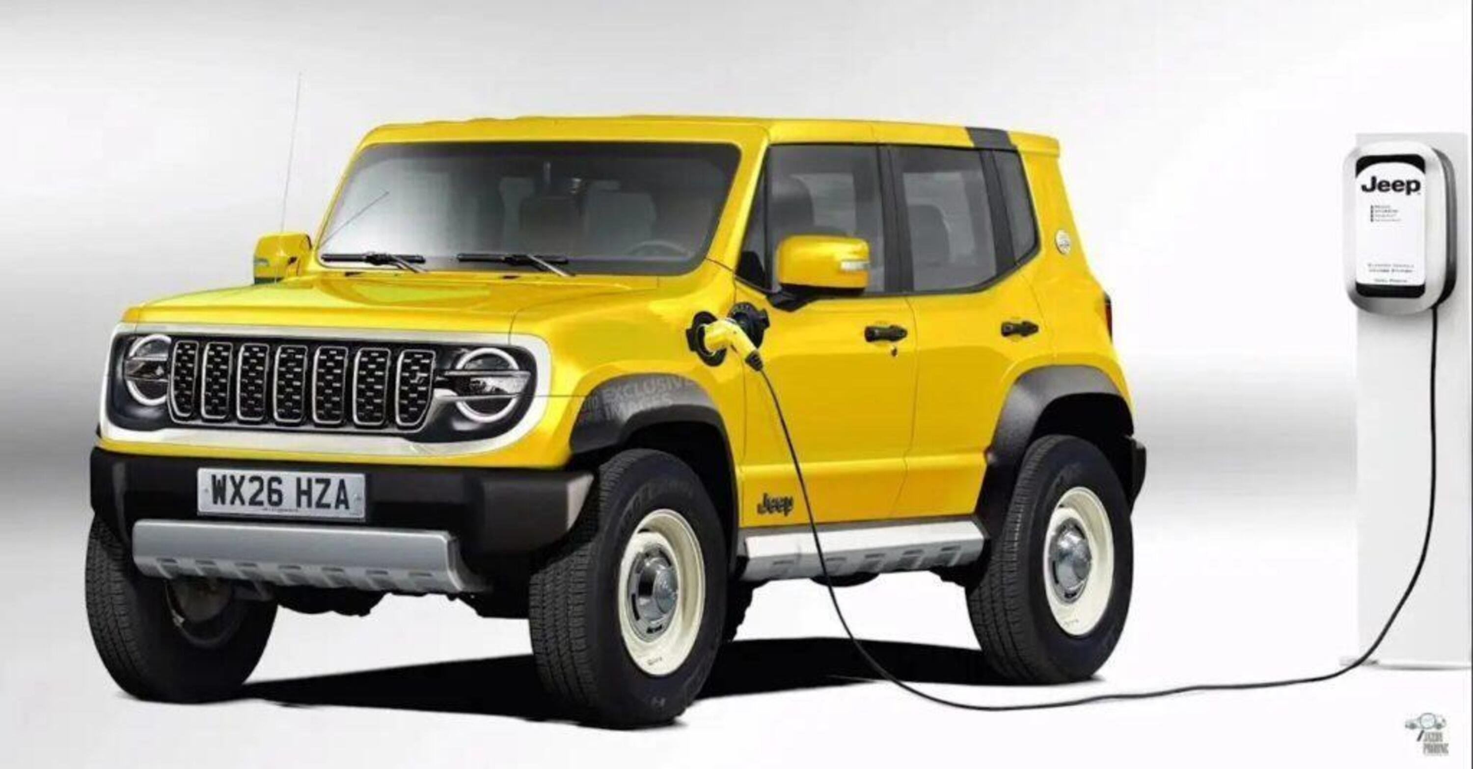Jeep, il baby SUV in arrivo nel 2022