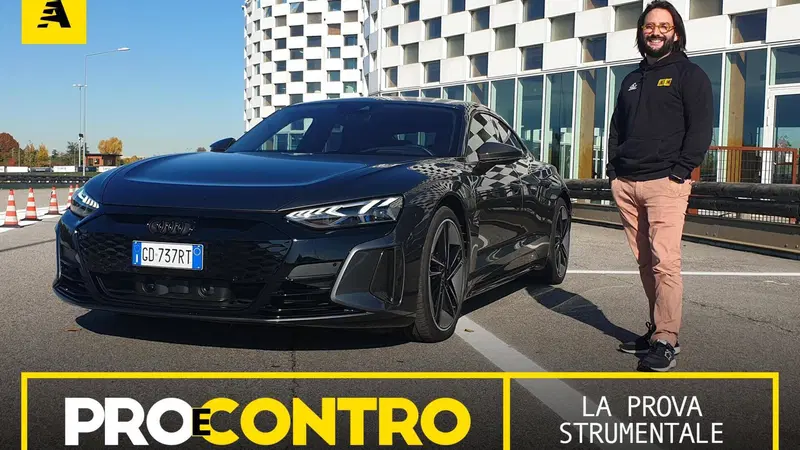 Audi RS e-tron GT, PRO e CONTRO | La pagella e tutti i numeri della prova strumentale