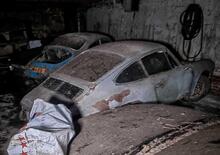 Il cimitero delle auto vintage in un fienile inglese: tristezza e stupore