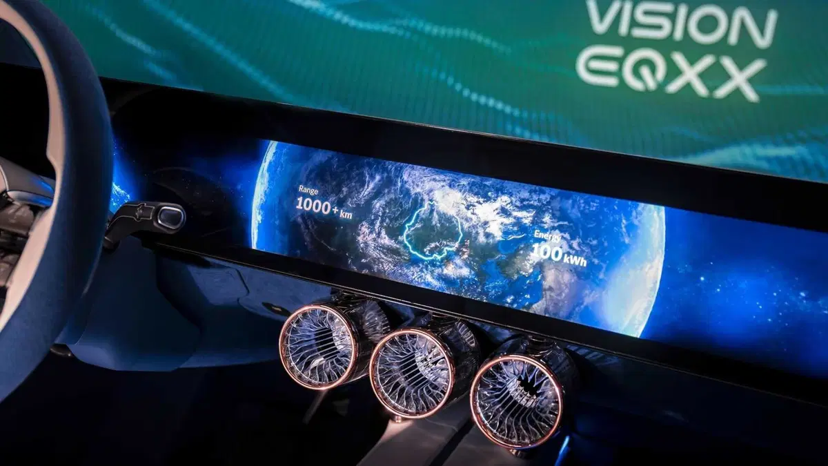 Mercedes Vision EQXX | 1.000 km di AUTONOMIA. Eccola (10)
