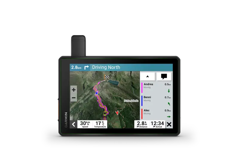 Il nuovo dispositivo di navigazione Garmin Tread SxS Edition appena presentato al CES 2022