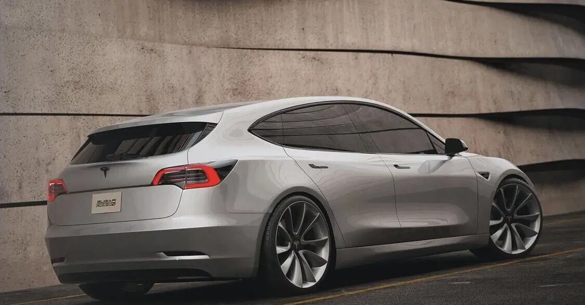 Finalmente una bella Tesla "familiare": con Model Q Elon Musk supera i confini