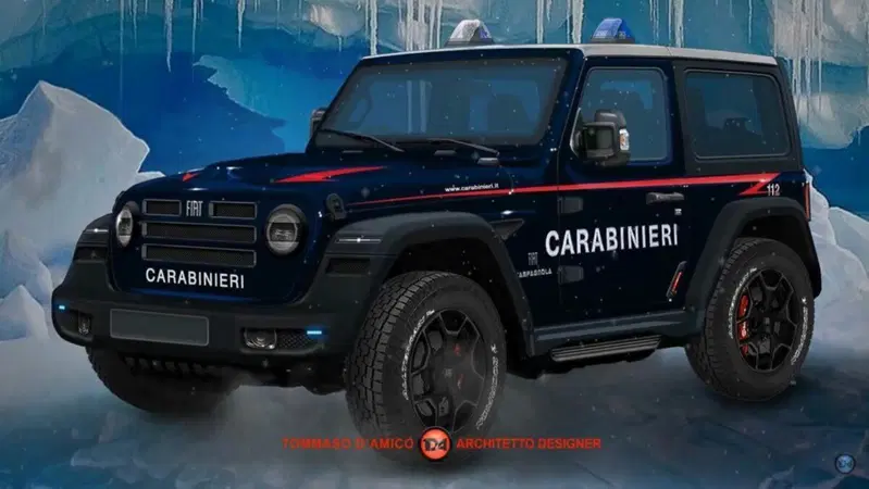 Quando Stellantis approva la nuova Fiat Campagnola: versione Carabinieri inclusa