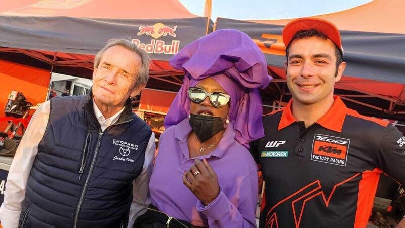 La leggenda Jacky Ickx e il gi&agrave; leggendario Petrucci alla Dakar 2022