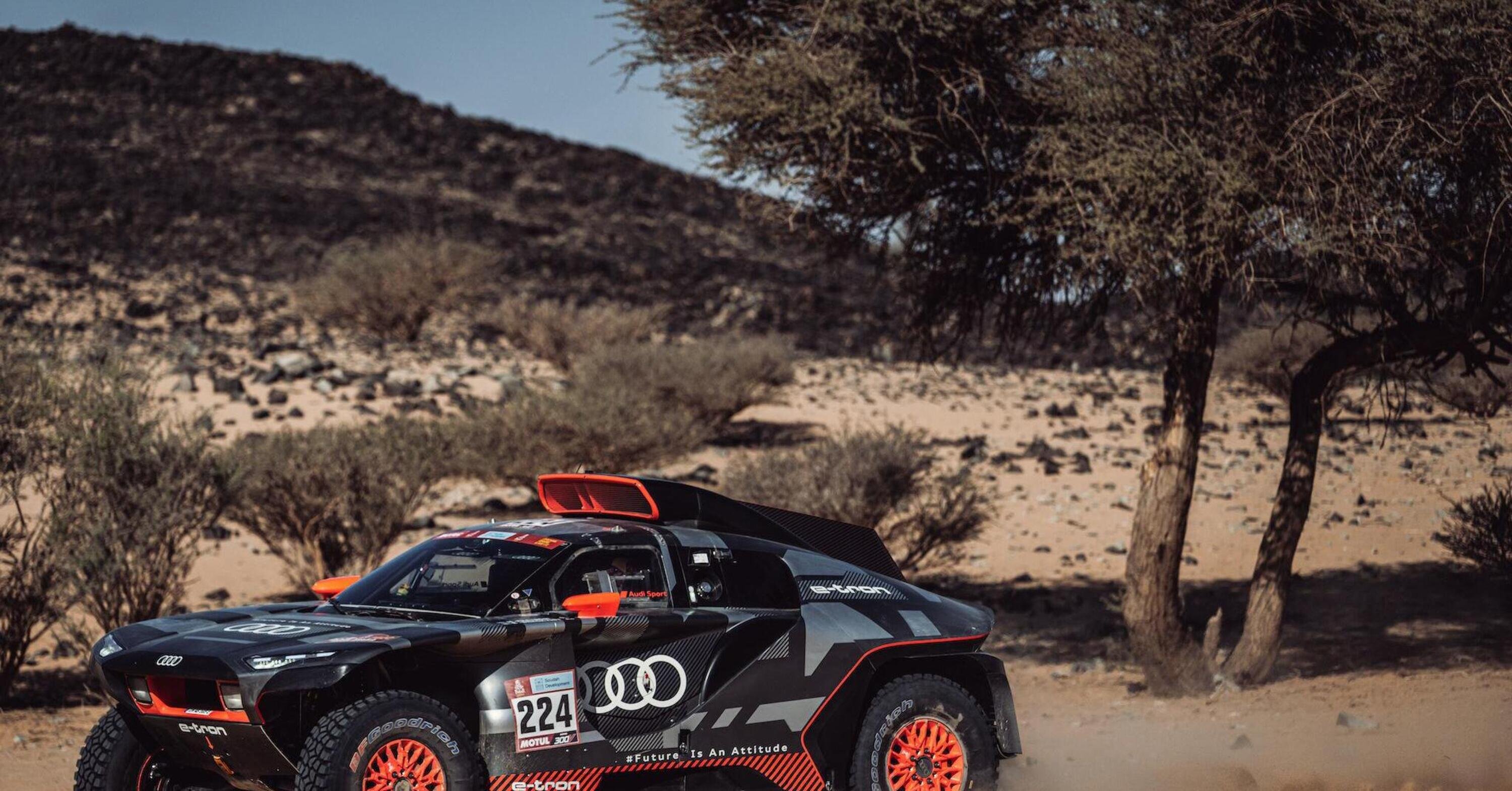 Dakar 2022, tappa 8: Audi nella storia con una doppietta